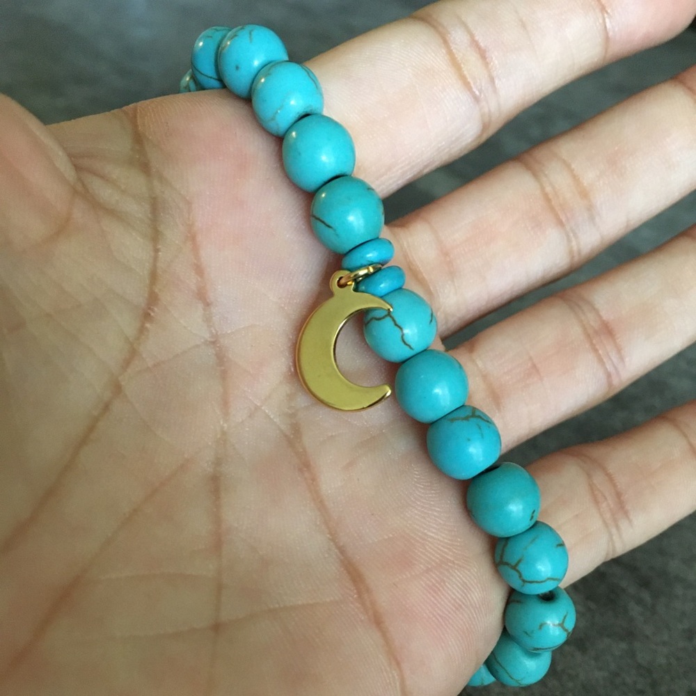 Turquoise Moon Bracelet - Picture 6 of 8
